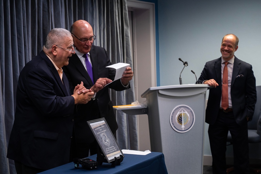 AFLCMC unveils contents of time capsule