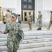 Walter Reed Recognizes Staff During Morning Colors