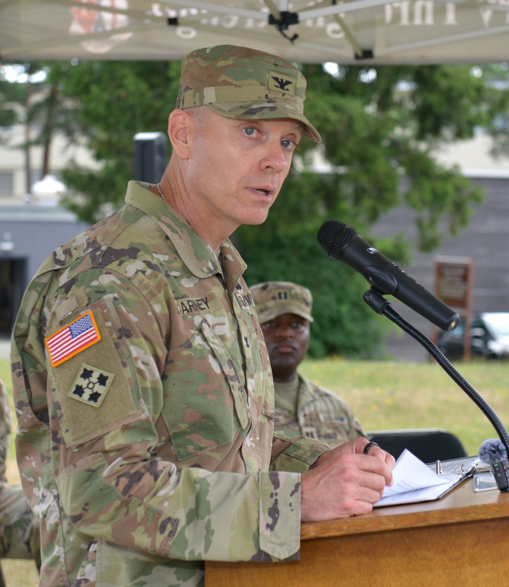 519th Hospital Center Change of Command Ceremony