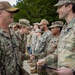 Walter Reed Recognizes Staff During Morning Colors