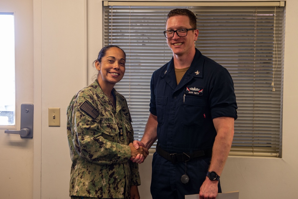 USS John C. Stennis (CVN 74) presents Warfighter of the Week