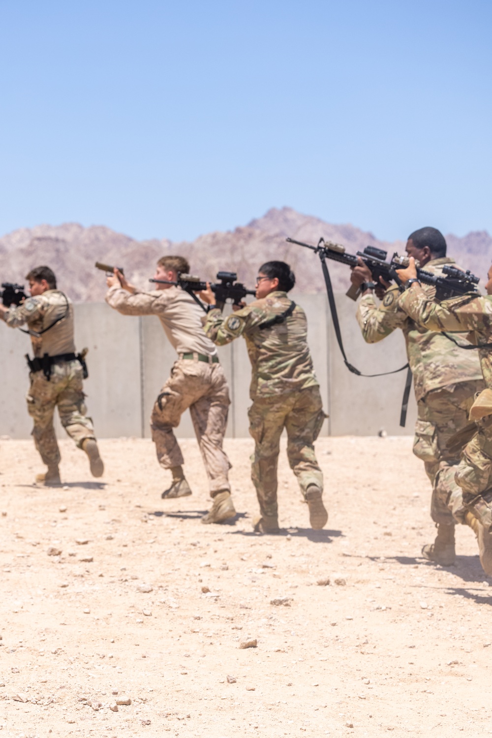 J  Joint training exercise