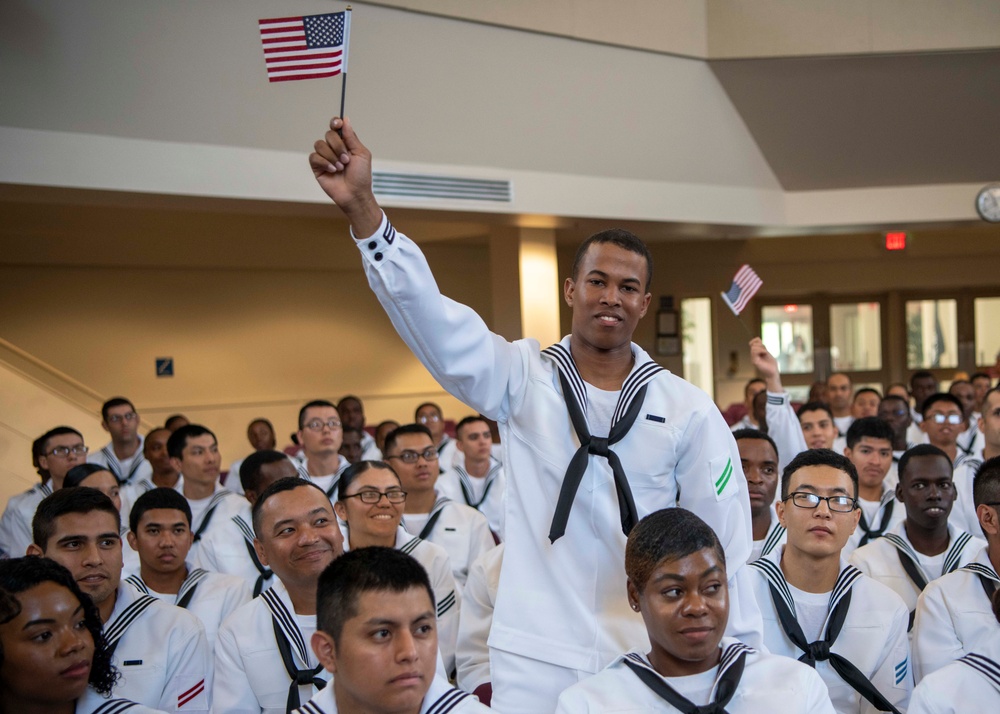 Recruit Training Command Naturalization Ceremony