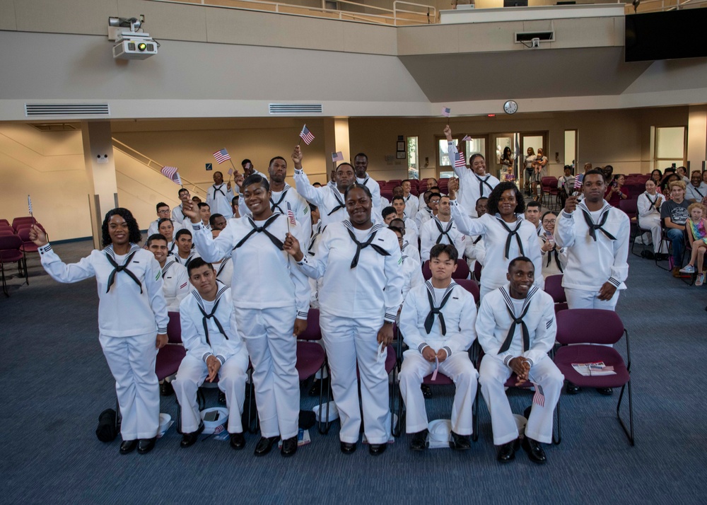Recruit Training Command Naturalization Ceremony