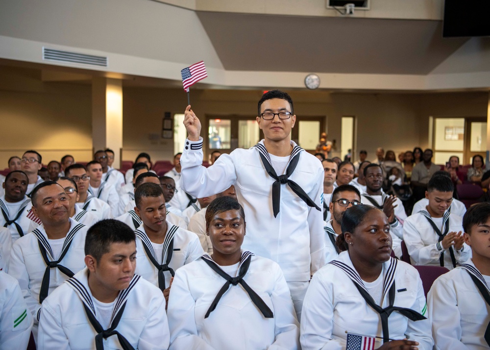 Recruit Training Command Naturalization Ceremony