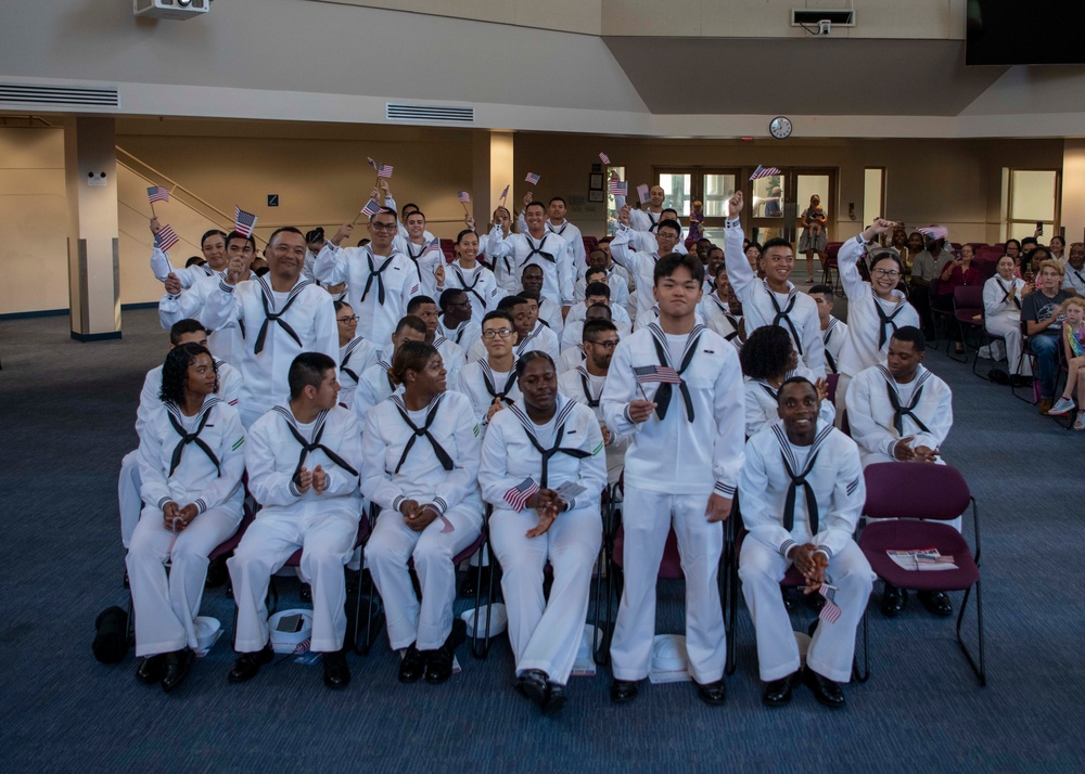 Recruit Training Command Naturalization Ceremony