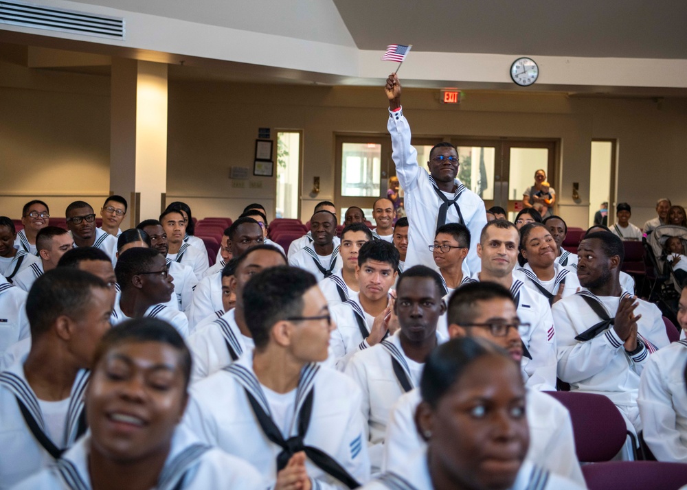Recruit Training Command Naturalization Ceremony