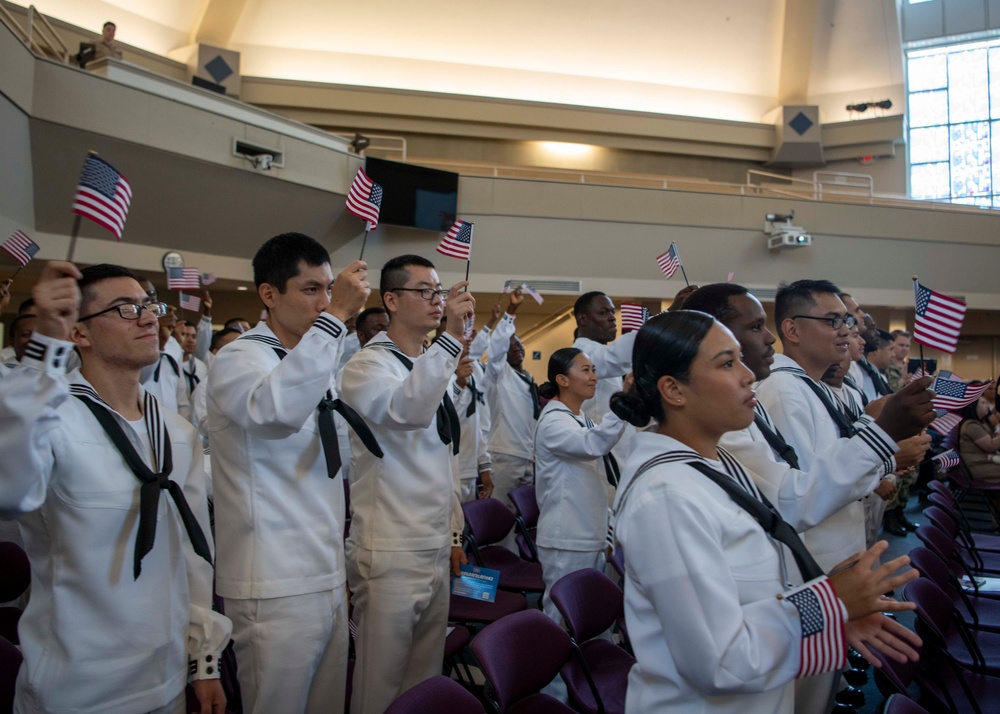Recruit Training Command Naturalization Ceremony