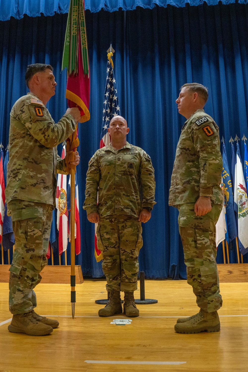 52nd Explosive Ordnance Group conducts an assumption of responsibility.