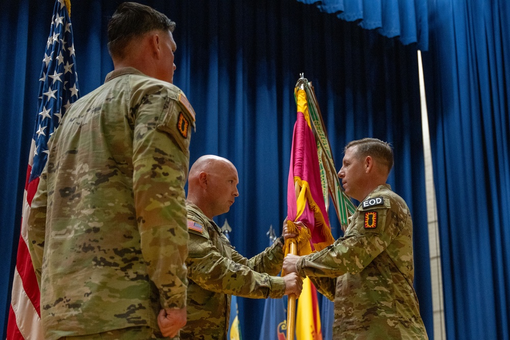 52nd Explosive Ordnance Group conducts an assumption of responsibility.