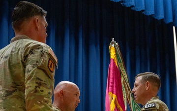 52nd Explosive Ordnance Group conducts an assumption of responsibility.