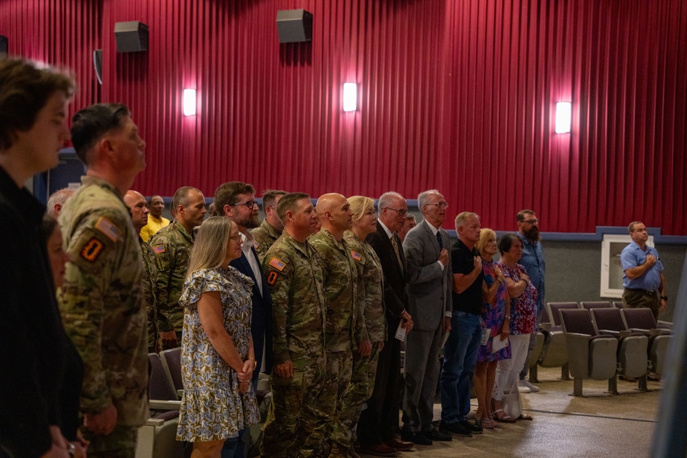 52nd Explosive Ordnance Group conducts an assumption of responsibility.