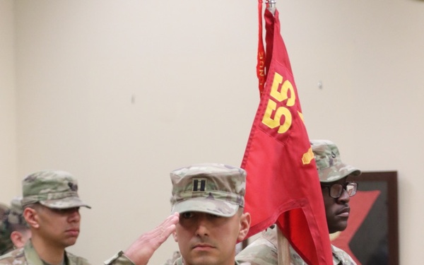 Cpt. Gonzales assumes command