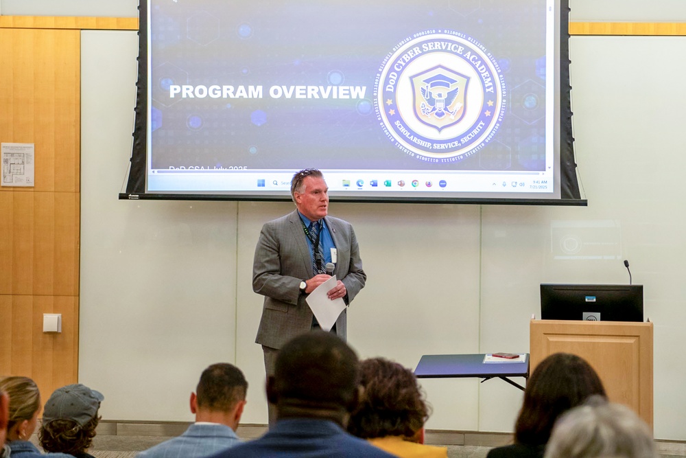 The Department of Defense (DoD) Cyber Service Academy (CSA) Boot Camp