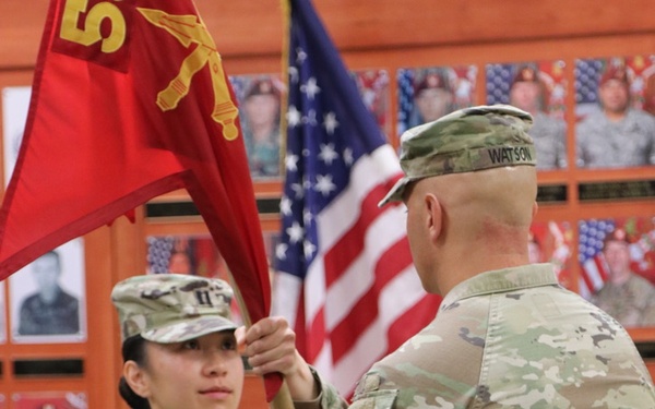Cpt. Nguyen relinquishes command