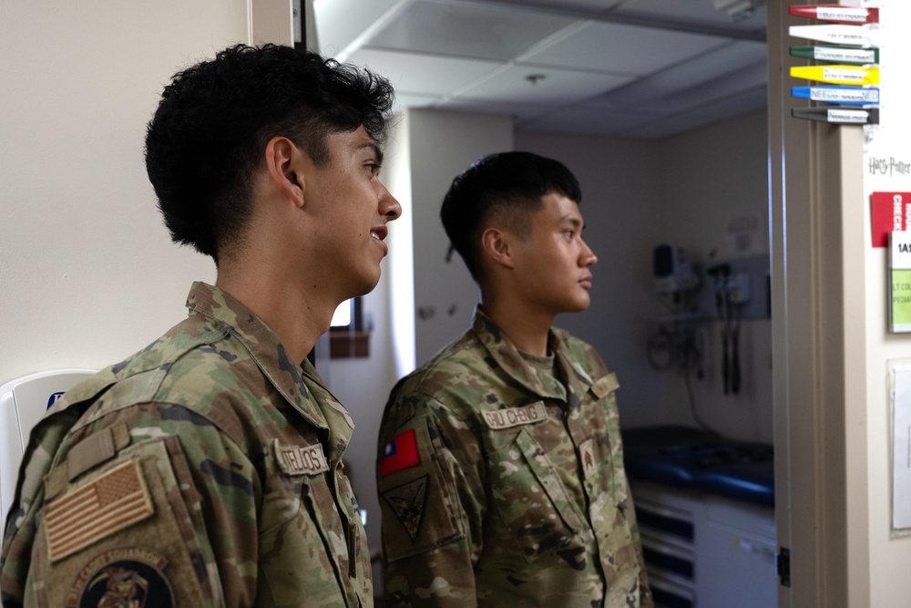 Cadets visit 559th MDS professionals
