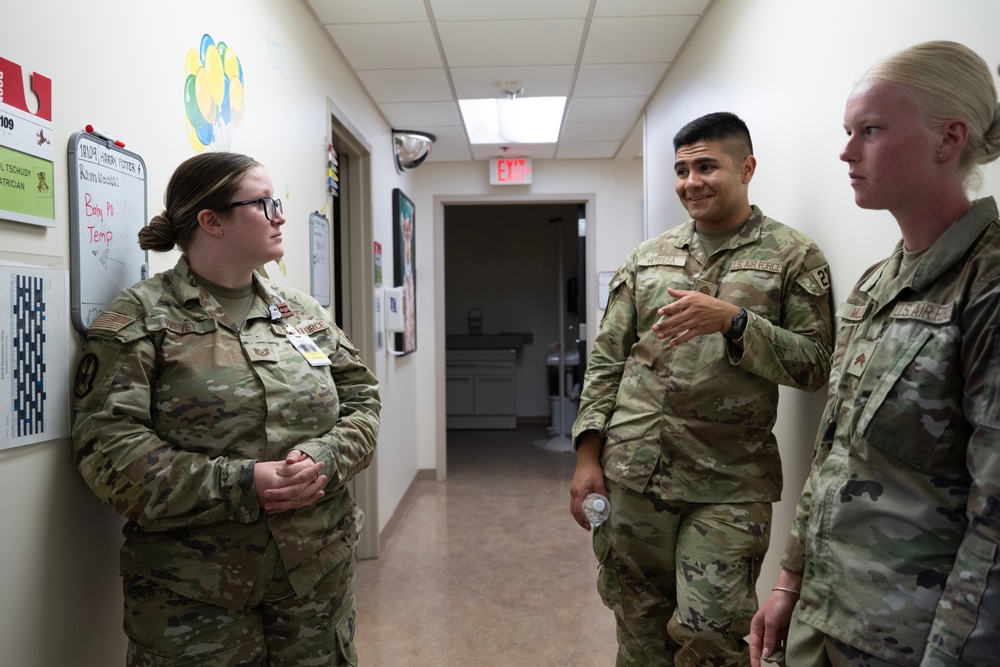 Cadets visit 559th MDS professionals