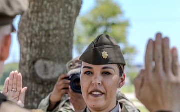 69th Air Defense Artillery Officer promoted to Captain