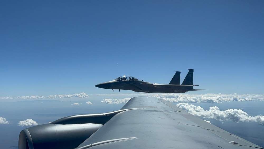 F-15 Eagle Orientation Flight for Adjutant General - Washington National Guard
