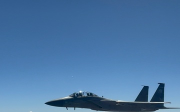 F-15 Eagle Orientation Flight for Adjutant General - Washington National Guard