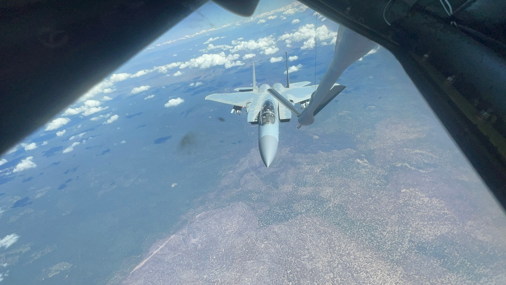 F-15 Eagle Orientation Flight for Adjutant General - Washington National Guard