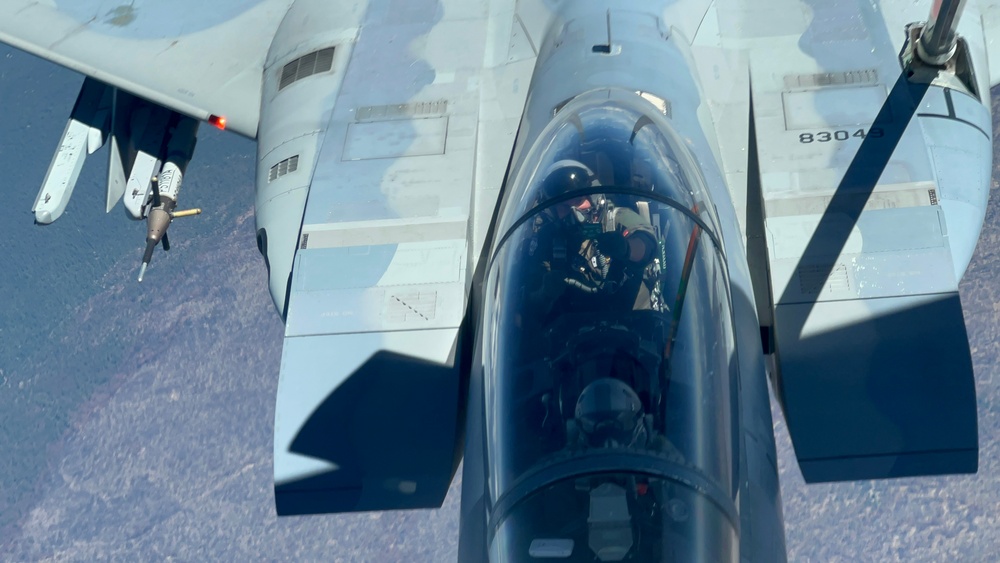 F-15 Eagle Orientation Flight for Adjutant General - Washington National Guard