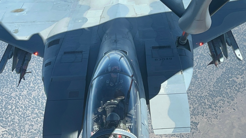 F-15 Eagle Orientation Flight for Adjutant General - Washington National Guard