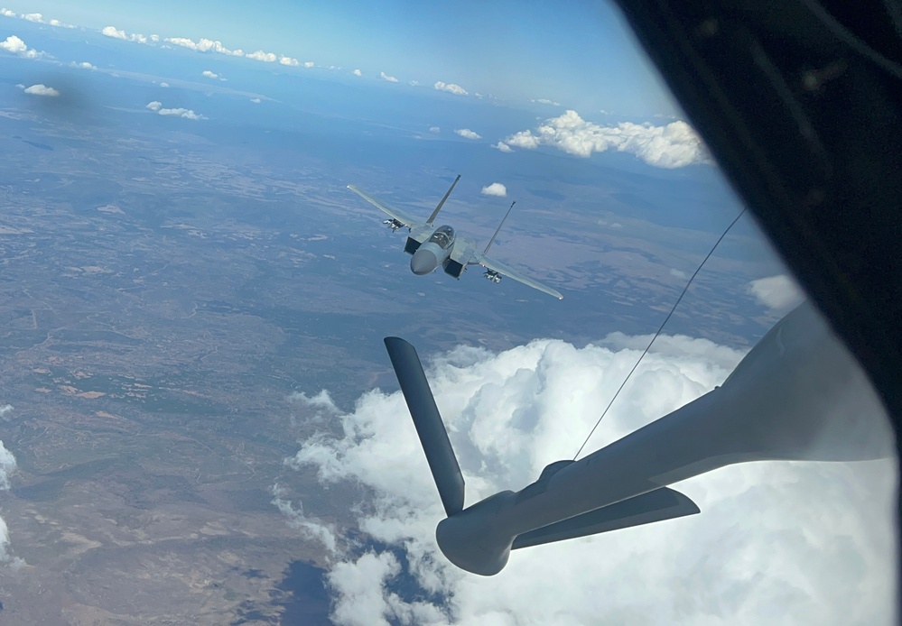 F-15 Eagle Orientation Flight for Adjutant General - Washington National Guard