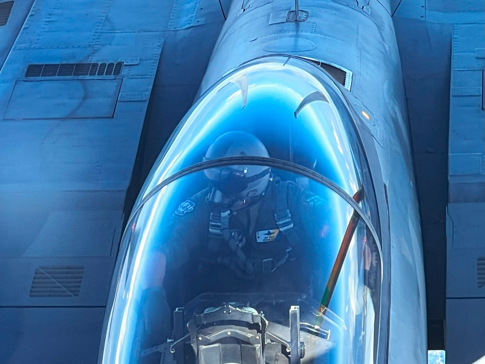 F-15 Eagle Orientation Flight for Adjutant General - Washington National Guard