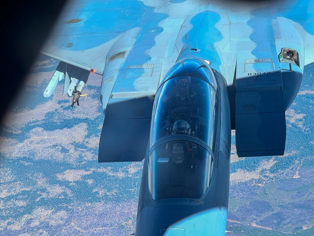 F-15 Eagle Orientation Flight for Adjutant General - Washington National Guard
