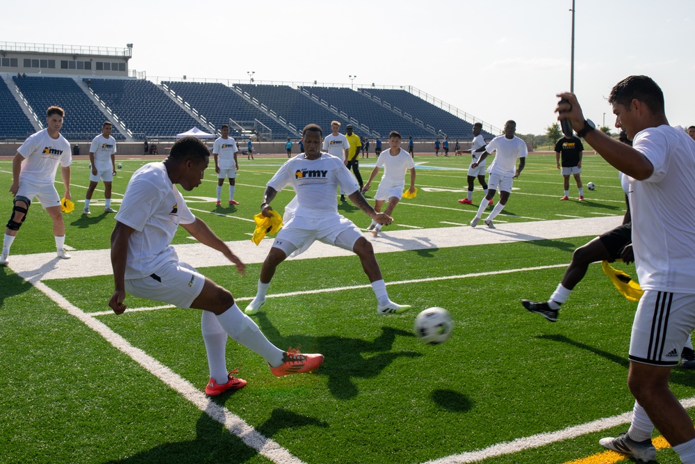 Soccer trial camp wraps up ahead of Armed Forces Tournament