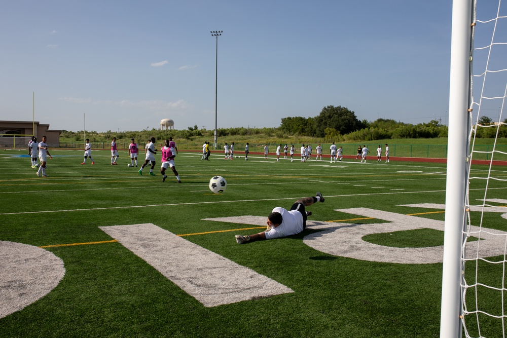 Soccer trial camp wraps up ahead of Armed Forces Tournament