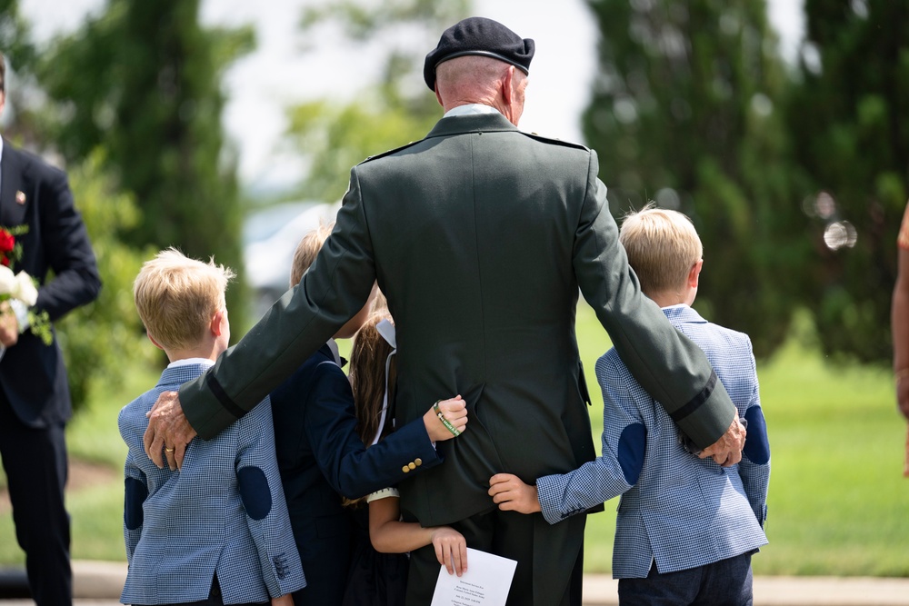 Military Funeral Honors with Escort are Conducted for U.S. Army Retired Col. Rose Marie Edinger in Section 75
