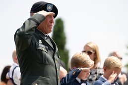 Military Funeral Honors with Escort are Conducted for U.S. Army Retired Col. Rose Marie Edinger in Section 75