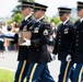 Military Funeral Honors with Escort are Conducted for U.S. Army Retired Col. Rose Marie Edinger in Section 75