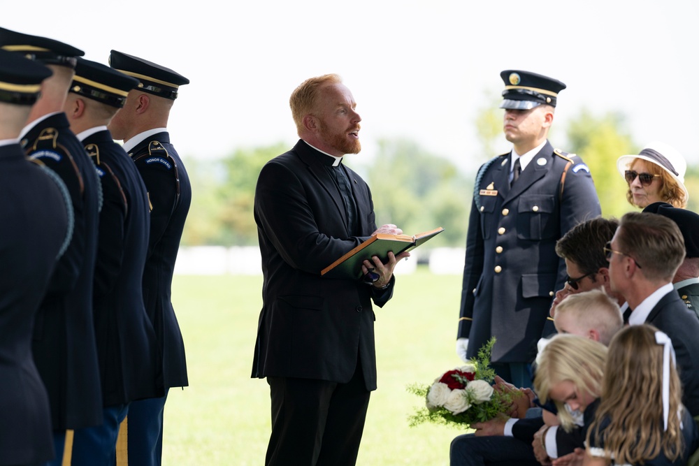 Military Funeral Honors with Escort are Conducted for U.S. Army Retired Col. Rose Marie Edinger in Section 75