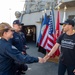 NASCAR Drivers Visit USS Jack H. Lucas