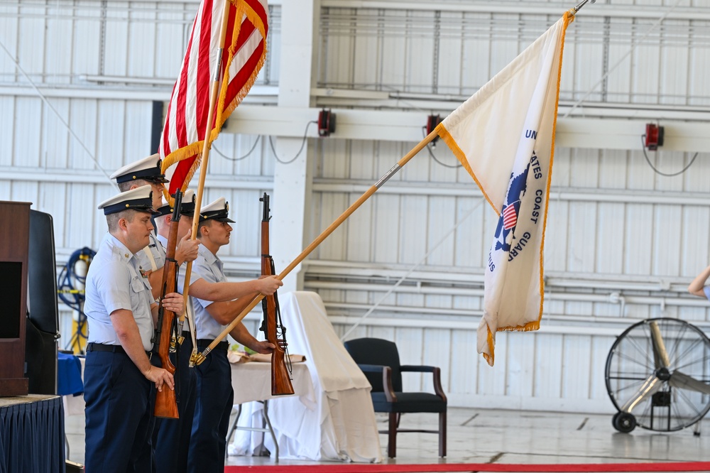 Coast Guard Air Station Clearwater holds change of command ceremony