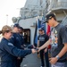 NASCAR Drivers Visit USS Jack H. Lucas