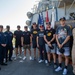 NASCAR Drivers Visit USS Jack H. Lucas