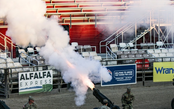 C Battery, 145 Field Artillery Battalion Flag Retirement