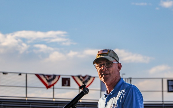 C Battery, 145 Field Artillery Flag Retirement