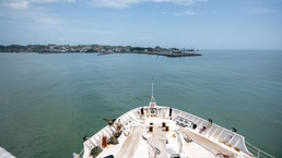 USNS Comfort Arrives in Costa Rica