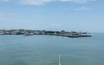 USNS Comfort Arrives in Limón, Costa Rica for CP25