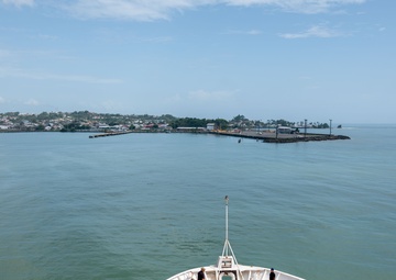 USNS Comfort Arrives in Limón, Costa Rica for CP25