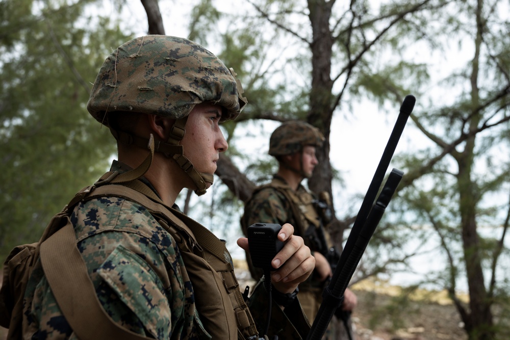 U.S. Marines with HMH-461 insert 2nd LAAD