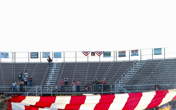 C Battery, 145 Field Artillery Flag Retirement