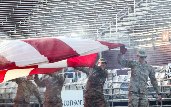 C Battery, 145 Field Artillery Flag Retirement