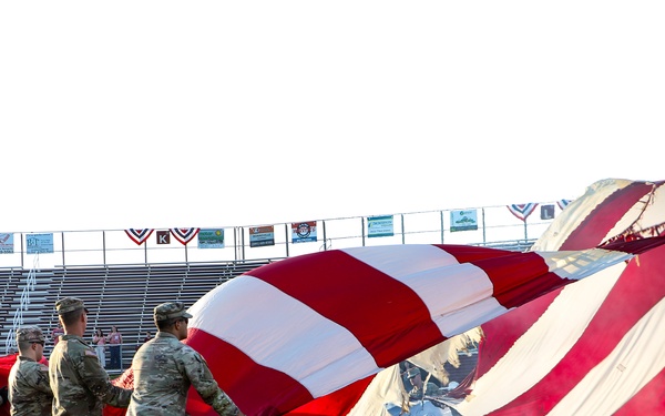 C Battery, 145 Field Artillery Flag Retirement