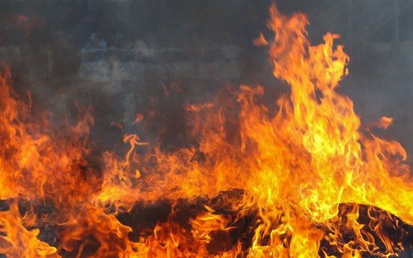 C Battery, 145 Field Artillery Battalion Flag Retirement